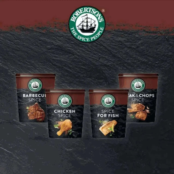 Robertsons Refill Chicken Spice 1kg - Authentic South African flavor for chicken dishes.