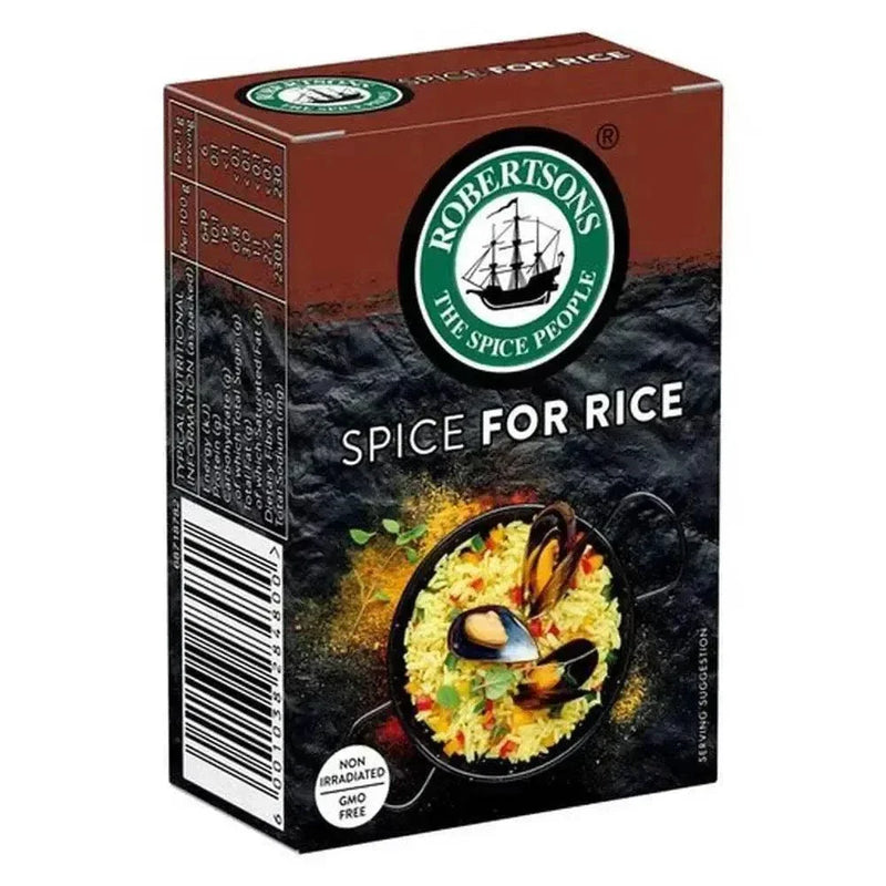 Robertsons Spice for Rice 89g refill pack with turmeric, paprika, coriander, and sage blend for flavorful healthy seasoning