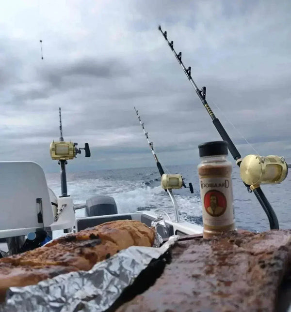 Rooibaard Meat Spice 170ml bottle for grilling and cooking meat seasoning blend