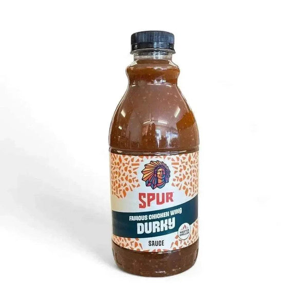 SPUR Durky Sauce 1L bottle for marinating and basting chicken and vegetables