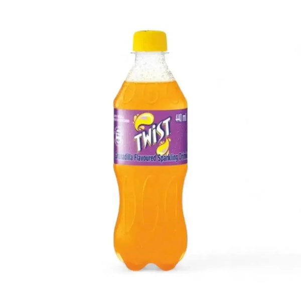 Schweppes Granadilla Twist 440ml can with tropical granadilla flavor