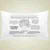 Scripture pillowcases in English featuring a "Parents" message about responsibility, love, and guidance in raising children.