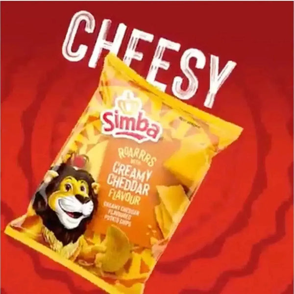 Simba Chips Creamy Cheddar - 120g - Something From Home - South African Shop