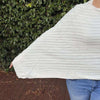 Winter Poncho - Cream - Something From Home - South African Shop