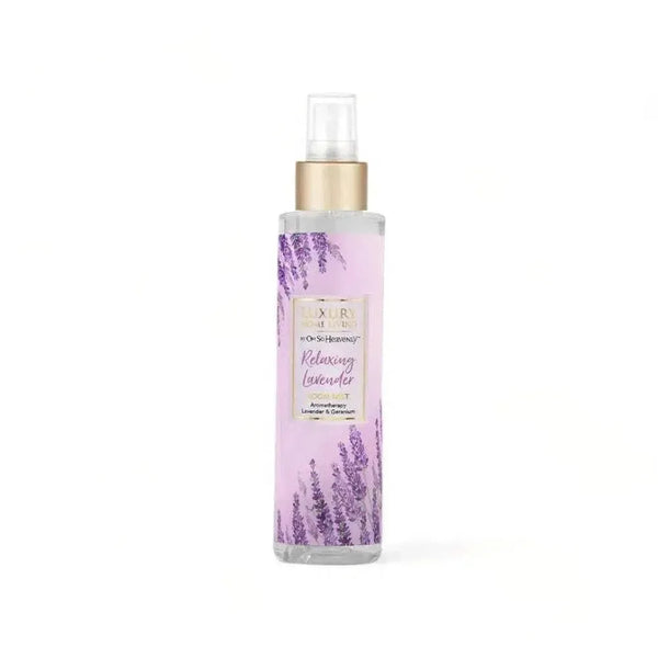 Oh So Heavenly Luxury Living Relaxing Lavender Room Spray 150ml with geranium jasmine and sandalwood scent