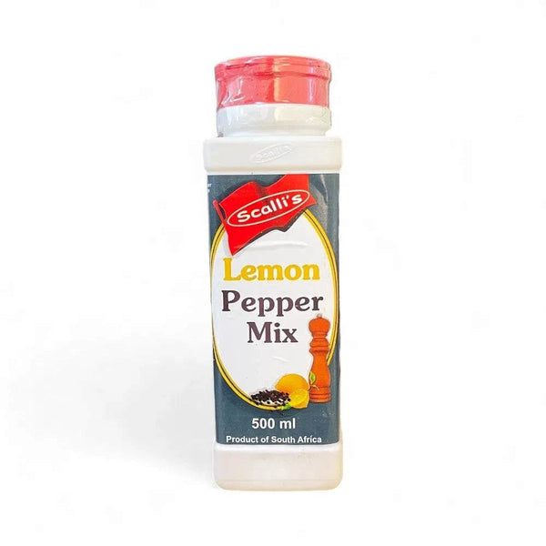 Scalli's Seasoning Lemon Pepper - 500ml - Something From Home - South African Shop