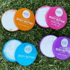 Nourishing Sorbet Body Butter 400ml with dragon fruit and argan oil, enhancing skin care routine.