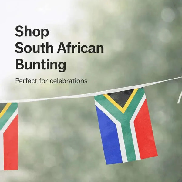 South African Flag Bunting (20 flags - 5m) Facebook Ad