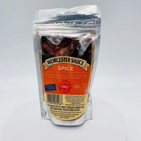 Freddy Hirsch Worcester Sauce Biltong Spice 200g (Seasoning ONLY) - Something From Home - South African Shop