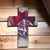 Inge's Art Wooden Cross with Pomegranate (30cm) - Something From Home - South African Shop