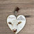 Key Tag - Wooden Heart Dear Friend - Something From Home - South African Shop