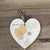 Key Tag - Wooden Heart Never - Something From Home - South African Shop