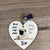 Key Tag - Wooden Heart Say Try Me - Something From Home - South African Shop