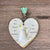 Key Tag - Wooden Heart You are Beautiful - Something From Home - South African Shop