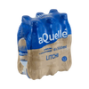 aQuellé Flavoured Sparkling Water litchi flavor pack of six 500ml bottles with vitamin C and low sugar content