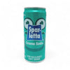 Can of Sparletta Cream Soda 300ml green soft drink from South Africa