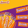 500ml Super C Energy Drink can with Vitamin C and Zinc, citrus-flavored sparkling glucose beverage for energy boost and immune support