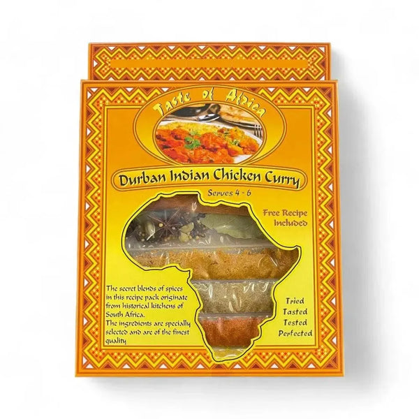 Taste of Africa - Durban Indian Chicken Curry - 60g from South African Shop in New Zealand – Something From Home.