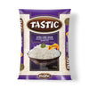 Tastic Extra Long Grain Aromatic White Basmati Rice 2kg packaging.