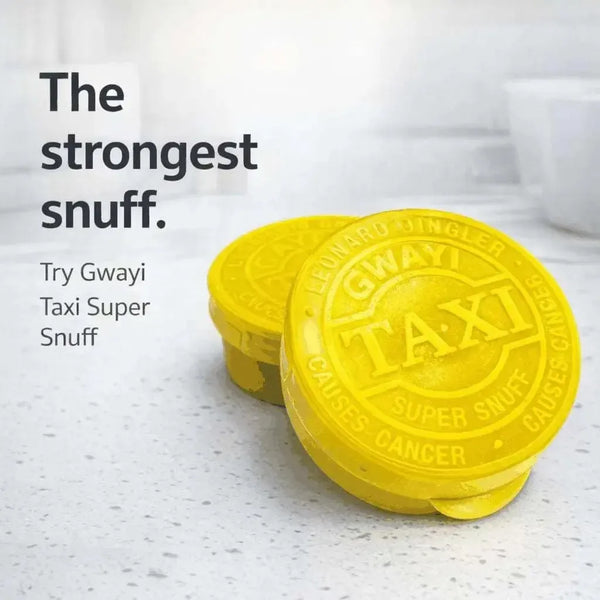 Taxi Snuff (Green) - 15g Facebook Ad