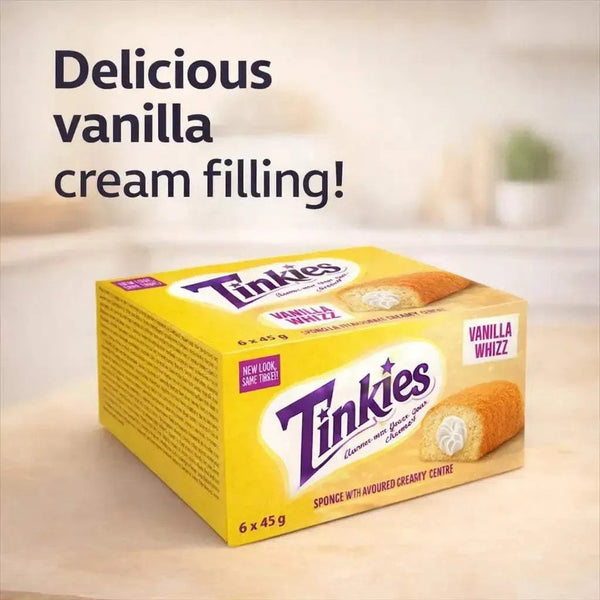 Tinkies - Original Vanilla 45g (6 Pack) Facebook Ad