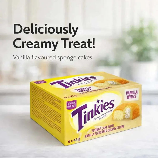 Tinkies - Original Vanilla 45g (6 Pack) Facebook Ad