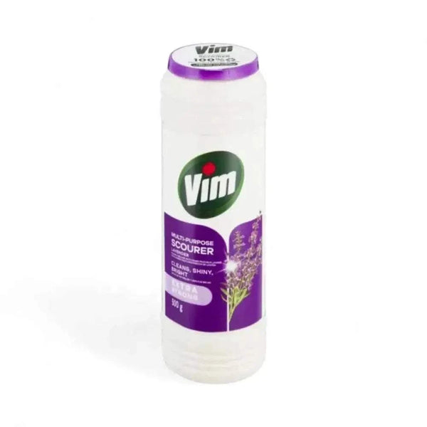 Vim Multi-Purpose Scourer Lavender 500g Cleaning Powder Bottle
