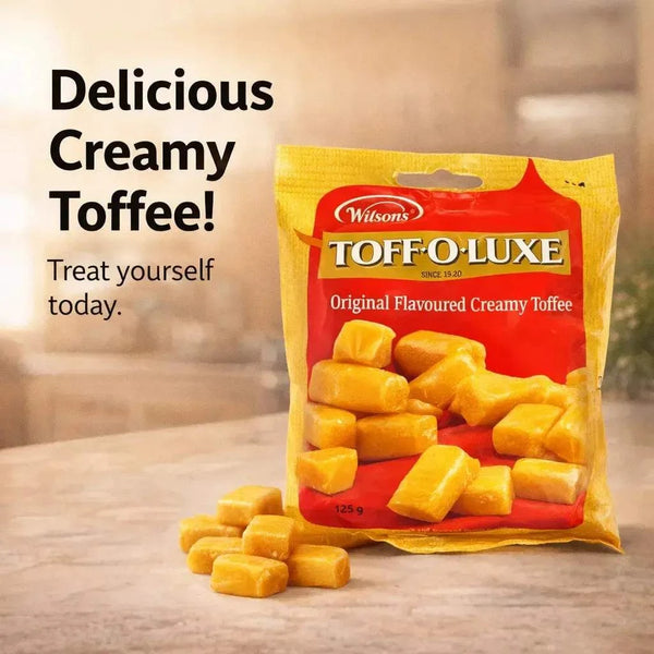 Wilsons Toff-O-Luxe original Flavoured Creamy Toffee - 125g Facebook Ad