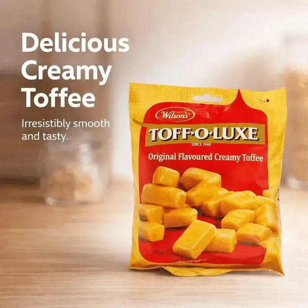 Wilsons Toff-O-Luxe original Flavoured Creamy Toffee - 125g Facebook Ad