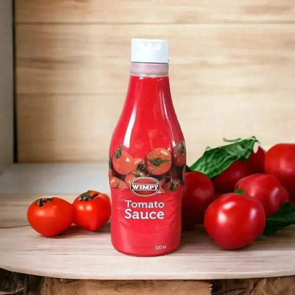 Wimpy Tomato Sauce 500ml South African condiment bottle
