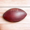 Woesmooi Genuine Leather Rugby Ball replica made from premium leather for awards and recognition