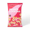 Woolworths Prawn Cocktail Chips 125g pack with seafood flavor packaging.