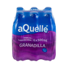 aQuellé Granadilla Flavoured Sparkling Water 6 × 500ml multipack front view