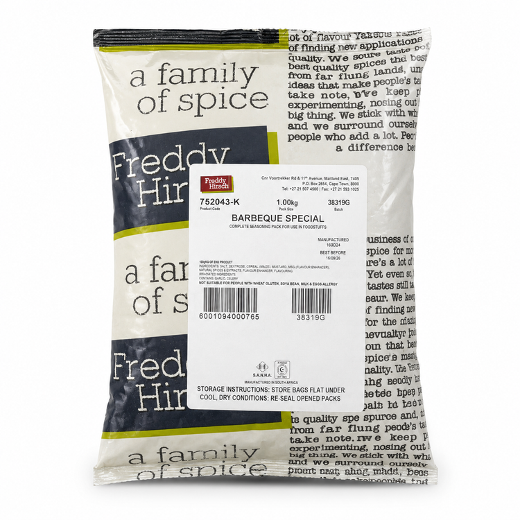 Freddy Hirsch Barbeque Special Seasoning 1kg