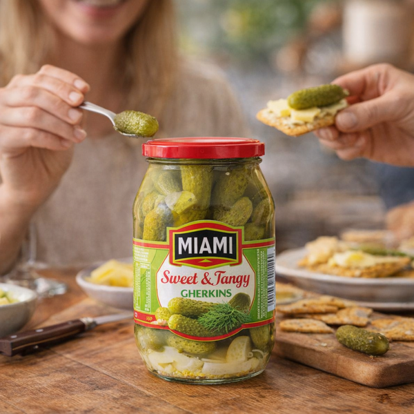 Miami Gherkins Cocktail Sweet & Tangy - 380g Facebook Ad