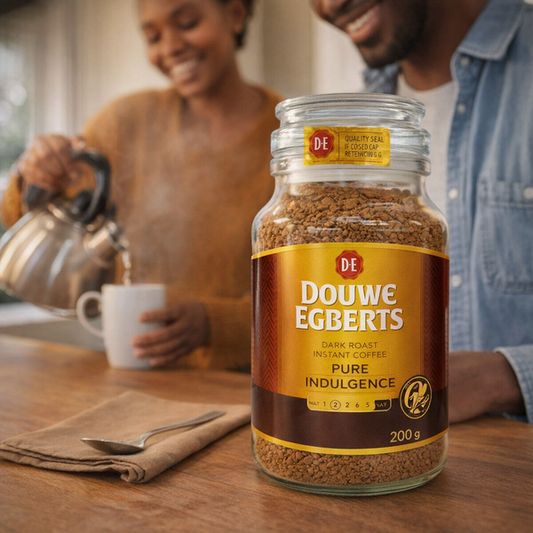 Douwe Egberts Pure Indulgence Dark Roast Instant Coffee 200g Facebook Ad