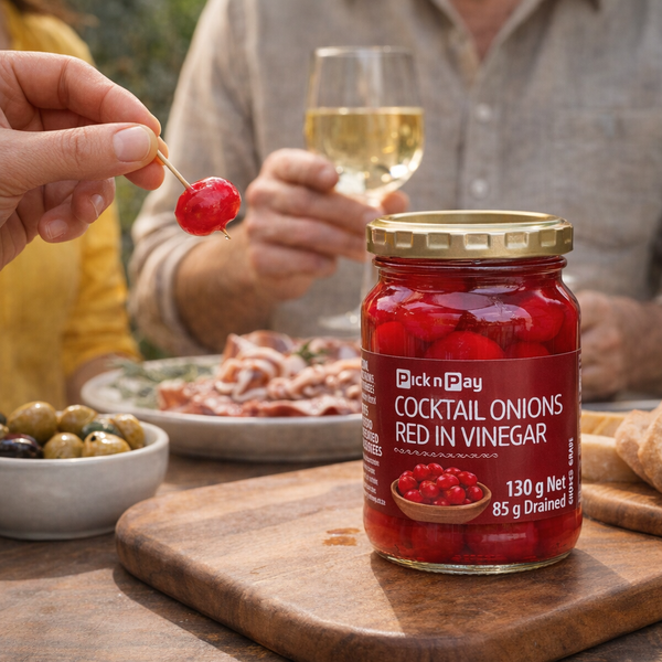 Pick n Pay Cocktail Onions Red in Vinegar – 130g Facebook Ad