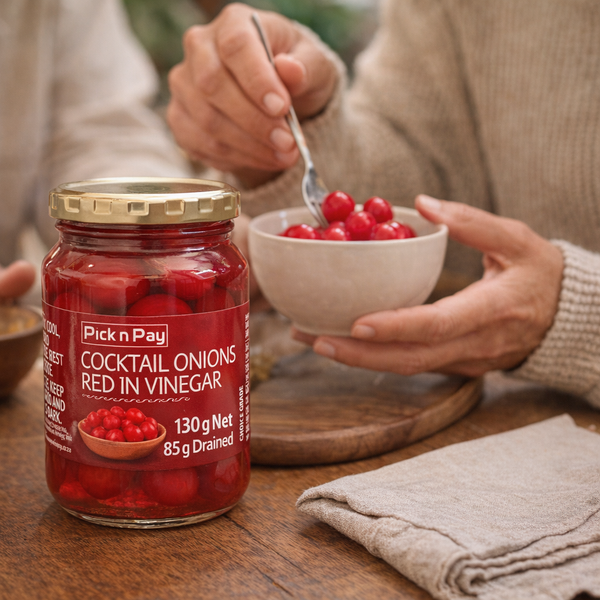 Pick n Pay Cocktail Onions Red in Vinegar – 130g Facebook Ad