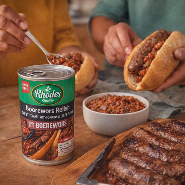 Rhodes Quality Boerewors Relish 410g Facebook Ad