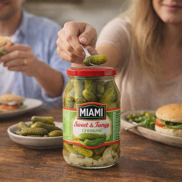 Miami Gherkins Cocktail Sweet & Tangy - 380g Facebook Ad