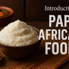 High quality realistic photograph of traditional South African pap african food in serving bowl