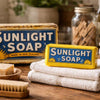 Sunlight Soap NZ manufacturing timeline showing historical production milestones