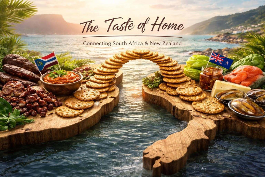 South African crackers assortment showcasing traditional varieties and serving occasions in New Zealand