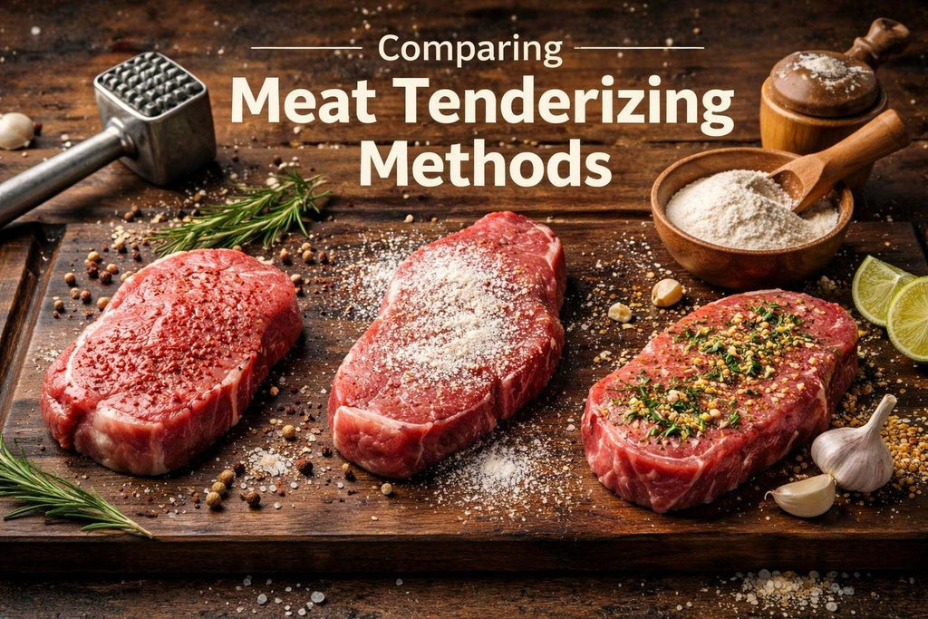 Comparison of mechanical meat tenderizing tools for Meat Tenderizer NZ guide 2026