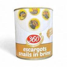 360 Food Solutions Escargot in Brine - 800g Tin