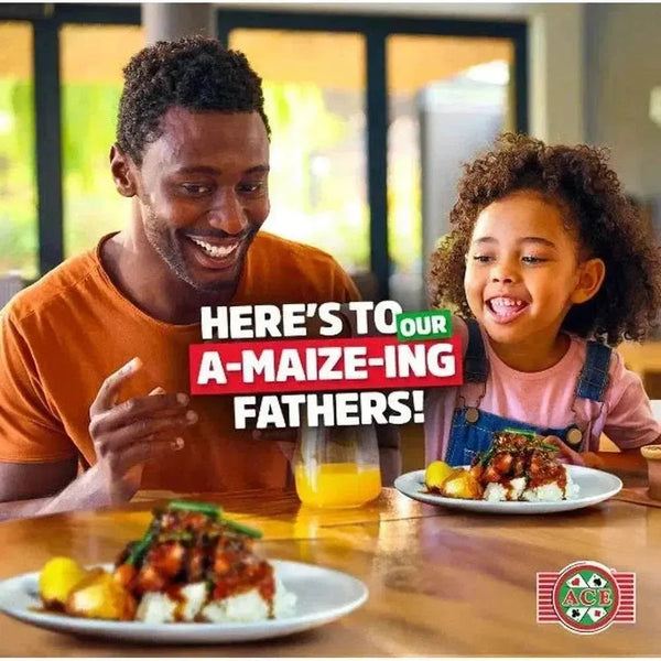 ACE Maize Meal 2.5kg pack with light, fluffy texture and nutty flavor for baking