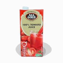 All Gold Tomato Juice 1 litre carton with rich, preservative-free tomato juice from South Africa