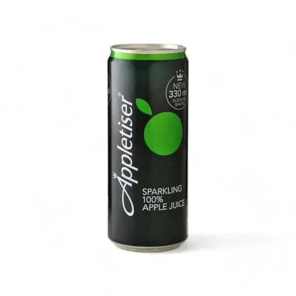 Appletiser 300ml can South African sparkling apple drink with natural bubbles and no added sugar