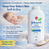 Johnsons Cornstarch Classic Baby Powder 400g talc-free gentle moisture-absorbing baby powder
