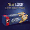 Bakers Cream Crackers 200g box with crispy and buttery crackers, zero trans fat.